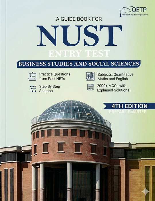 Cover Image for A Guide Book Of Nust Entry Test For Business Studies And Social Sciences 4th Edition
