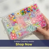 Bracelet Making Beads for Girls 32 Types Beads for Bracelets Necklaces Headbands Making - BOOKS N ARTS