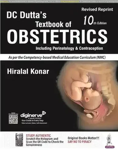 DC Dutta's Textbook of Obstetrics New 10th Edition - BOOKS N ARTS