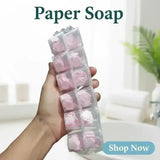 Disposable Paper Soap Flakes for Hand Wash Pack of 12 - BOOKS N ARTS