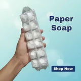 Disposable Paper Soap Flakes for Hand Wash Pack of 12 - BOOKS N ARTS