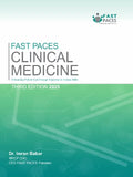 Book cover of 'Fast Paces Clinical Medicine' with a green and white design.