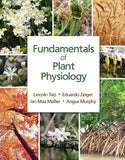 Book cover of 'Fundamentals of Plant Physiology' with images of plants.
