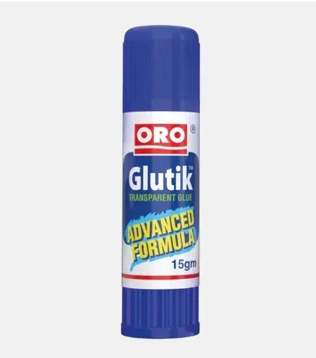 GLUTIK Large Small Transparent Glue Stick 15 Gram - BOOKS N ARTS