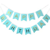 Happy Birthday Card Bunting Banner Hanging Cards - BOOKS N ARTS