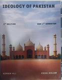 Book cover of 'Ideology of Pakistan' with a mosque in the background