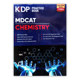 KDP MDCAT Chemistry Practice Book on a white background