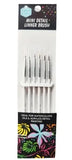 Keep Smilling Mini Detail Linner Brush 6PCs - BOOKS N ARTS