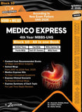 Book cover of Medico Express 4th Year MBBS-UHS Block 10 with heart illustration on a dark background
