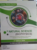 Book titled 'Natural Science (Biophysics)' by Young Talent Series on a white background