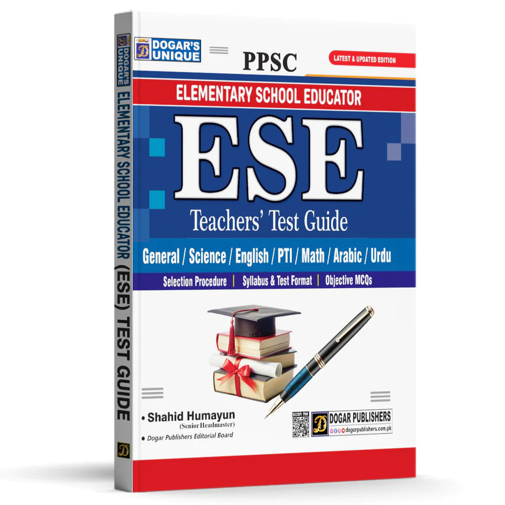 Cover Image for PPSC Elementary School Educator (ESE) Teacher's Test Guide by Dogar Publishers