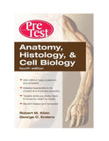 Book cover of 'Anatomy, Histology, & Cell Biology' with a hand illustration on a white background.