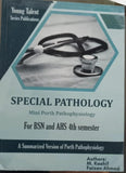Book cover of 'Special Pathology' with a stethoscope illustration on a light blue background