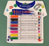 Touch Love T- Shirt (Fabric) Marker 8 Colours - BOOKS N ARTS