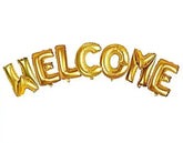 Welcome Foil Balloons Complete 7 Alphabets - BOOKS N ARTS