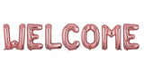 Welcome Foil Balloons Complete 7 Alphabets - BOOKS N ARTS