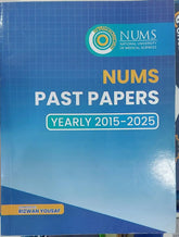 NUMS MDCAT Past Papers Yearly 2026 Edition