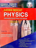 Book titled 'Zayan MDCAT Physics Preparation & Practice Book' for 2026 edition with a doctor and medical theme on the cover.
