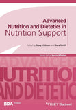 Book cover of 'Advanced Nutrition and Dietetics in Nutrition Support' with a pink and white design.
