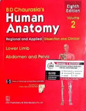 BD Chaurasia's Human Anatomy Volume 2 8th Edition - BOOKS N ARTS 