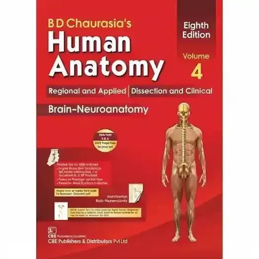 BD Chaurasia's Human Anatomy Volume 4 8th Edition - BOOKS N ARTS 