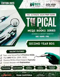 Book cover of 'Tropical MCQs Books Series' for Second Year BDS with medical illustrations and text.