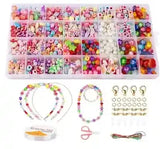 Bracelet Making Beads for Girls 32 Types Beads for Bracelets Necklaces Headbands Making - BOOKS N ARTS 