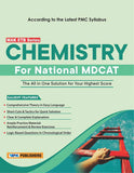 Book cover of 'Chemistry for National MDCAT' by WAK ETB Publishers with a ladder and hand on a green background.