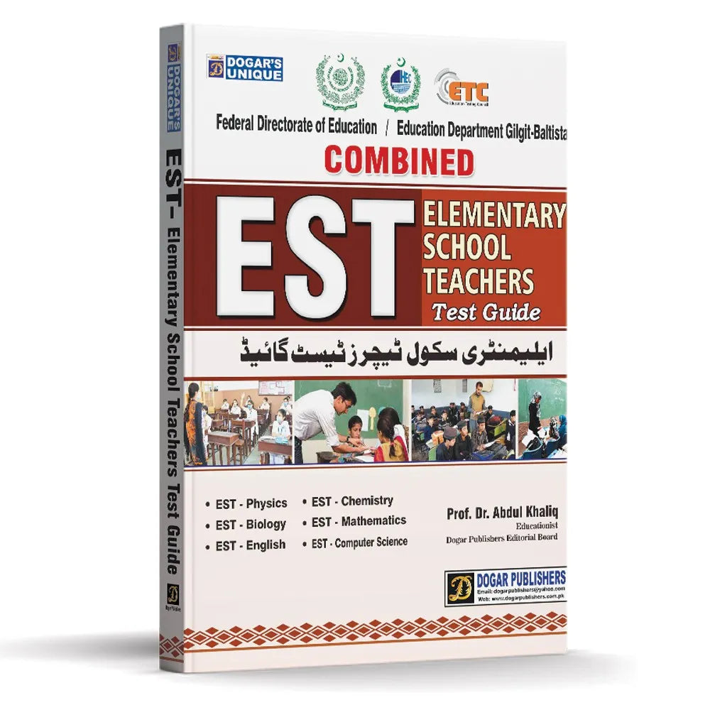 Cover Image for Combined (EST) Elementary School Teacher's Test Guide By Dogar Publishers