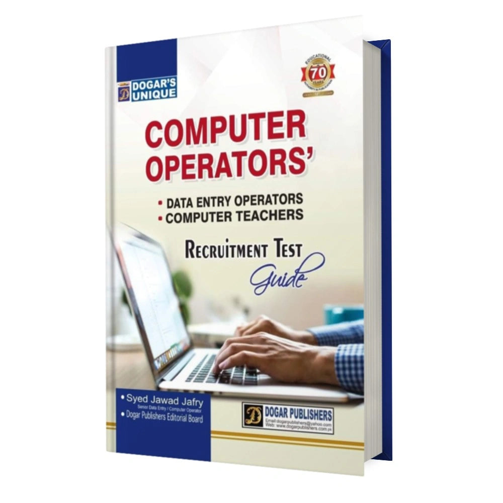 Cover Image for Computer Operator Recruitment Test Guide By Dogar Publishers