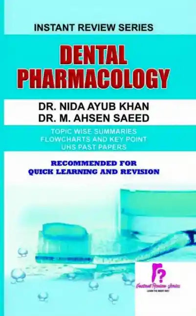 Book cover of 'Dental Pharmacology' by Dr. Nida Ayub Khan and Dr.