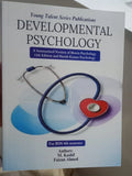 Book titled 'Developmental Psychology' with a stethoscope graphic on the cover.