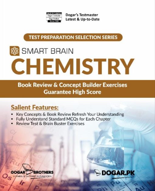 Book cover of 'Smart Brain Chemistry' with text and branding on a white background