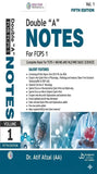 Cover Image for Double A Notes For FCPS 5th Edition Vol 1 By Dr Atif Afzal 