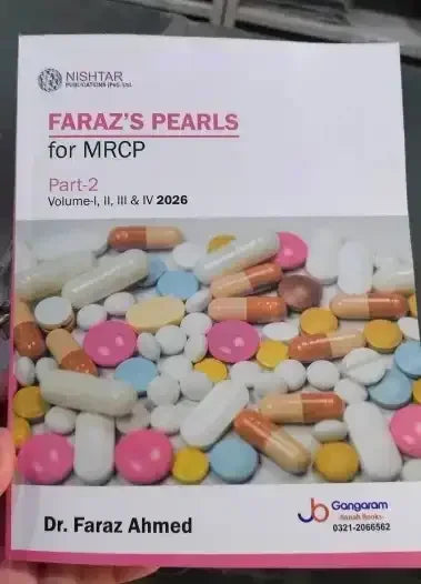 Faraz's Pearls For MRCP Part 2 4-Volume Set 2026 Edition - BOOKS N ARTS 