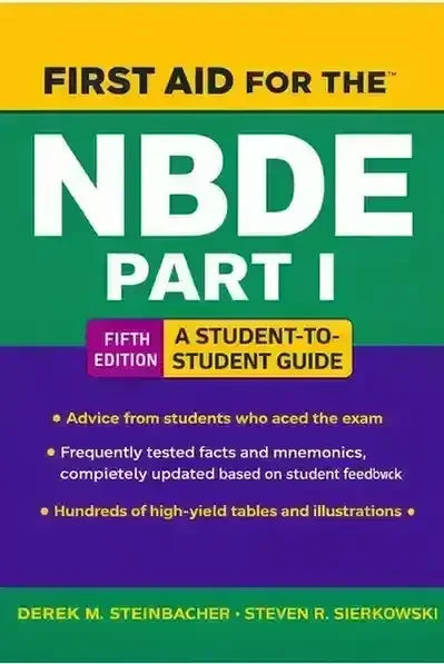 First Aid for the NBDE Part 1 New 5th Edition - BOOKS N ARTS 