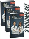 GK's Notes 3.0 for PLAB 2 and UKMLA 3 Volume Set - BOOKS N ARTS 