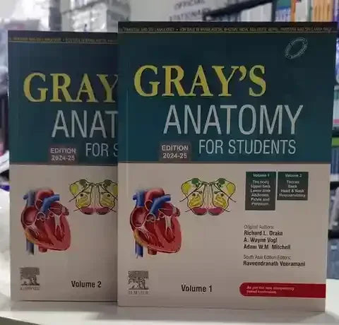 Gray's Anatomy For Students 2 Vol Set Edition 2024-25 - BOOKS N ARTS 