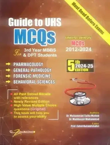 Guide To UHS For 3rd Year MBBS DPT Students 5th Edition - BOOKS N ARTS 
