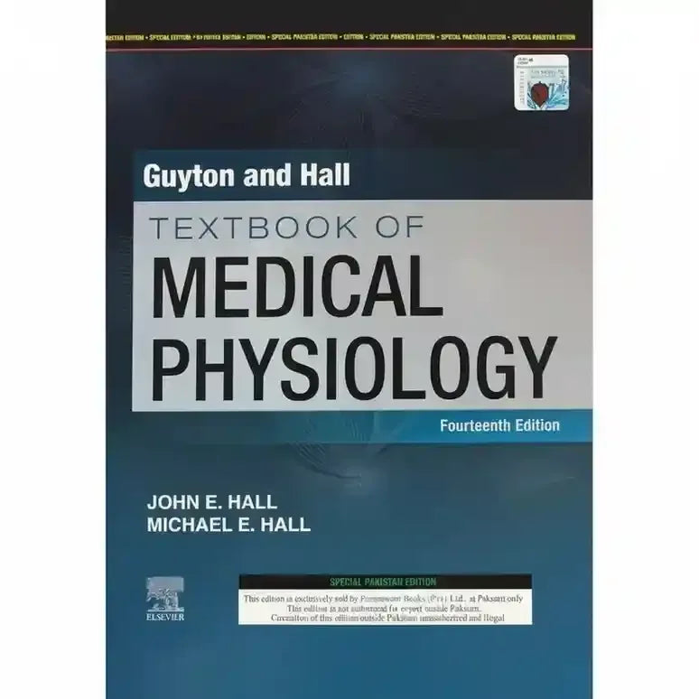 Guyton and Hall Textbook of Medical Physiology 14th Edition by John E Hall - BOOKS N ARTS 