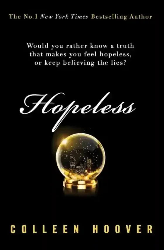 Hopeless by Colleen Hoover - BOOKS N ARTS 