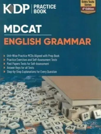 KIPS MDCAT English Practice Book 4th Edition