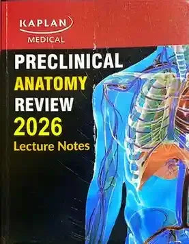 Kaplan PreClinical Anatomy Review 2026 Lecture Notes - BOOKS N ARTS 