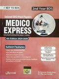 Book titled 'Medico Express' for 2nd Year BDS with cover design and text details.