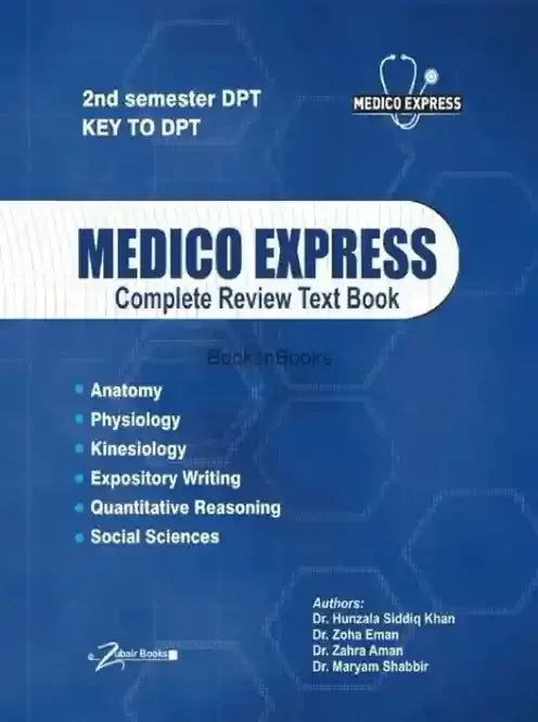 Key To DPT Medico Express Complete Review Textbook - BOOKS N ARTS 