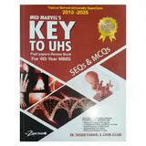 Key To UHS Solved Past Papers for 4th Years MBBS SEQs +MCQs - BOOKS N ARTS 