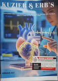 Book cover of 'Kuzier & Erb's' with a heart model and medical theme