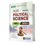 Book titled 'Political Science Part-1 Paper-II' by Dogar Publishers on a white background