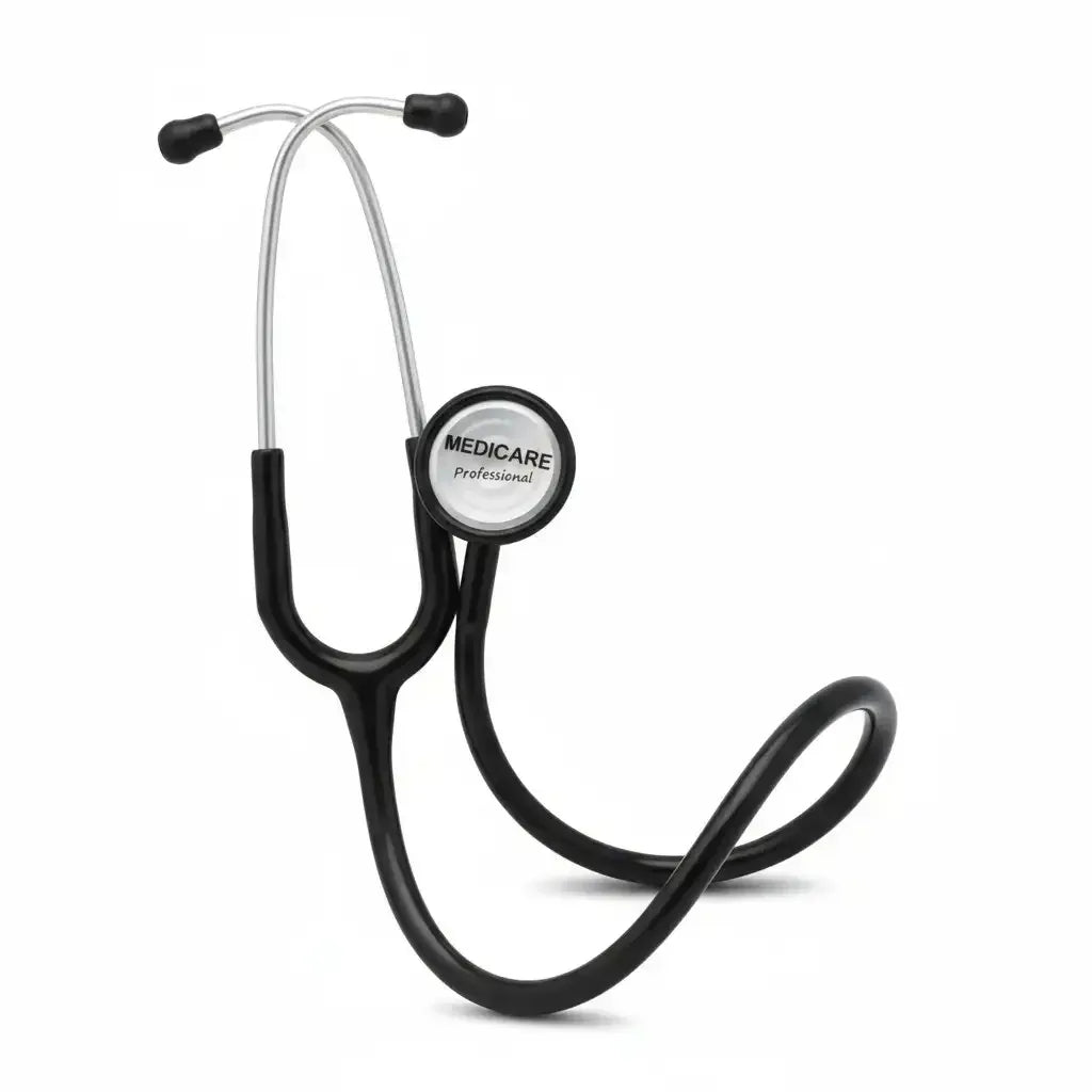 Medicare Professional Stethoscope Black Colour Tube TY S07 - BOOKS N ARTS 