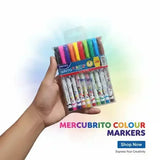 Mercury Brito Colour Marker 10PCs - BOOKS N ARTS 